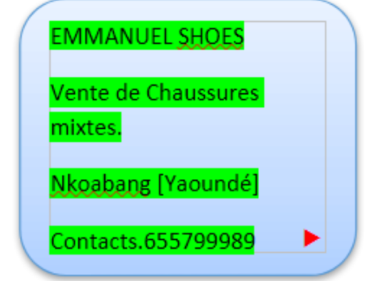 EMMANUEL SHOES | VENTE DE CHAUSSURES MIXTES | YAOUNDE NKOABANG CONTACT: +237655799989 
